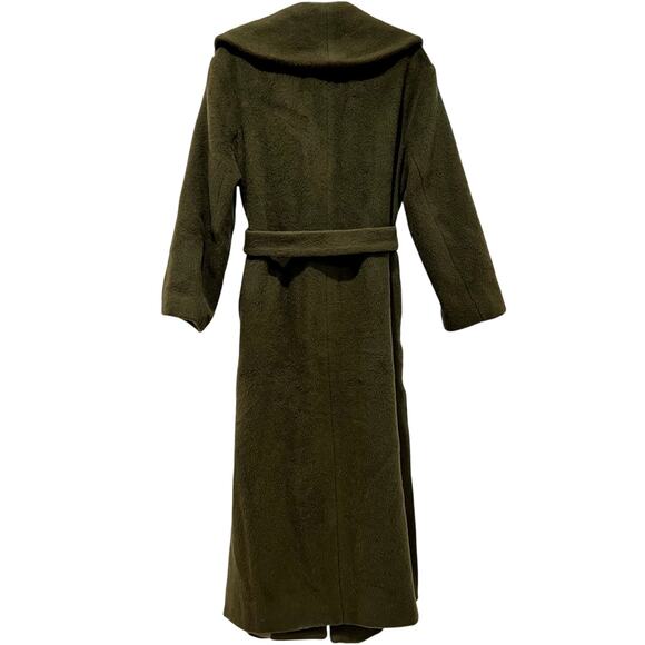 NWT NEW STAUD Dakota Belted Wool Alpaca Blend Coat - Picture 5 of 10